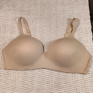 Cacique No Wire T-Shirt full figure plus size padded bra sz 44 D